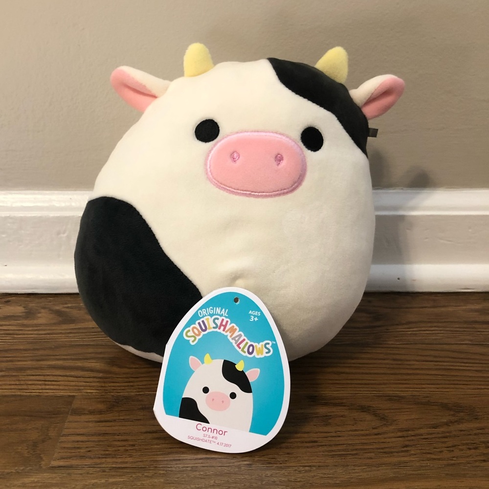 Very Good condition 7.5 inch Connor the Cow Squishmallow